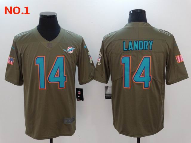 Men's Miami Dolphins #14 Jarvis Landry Jerseys-10